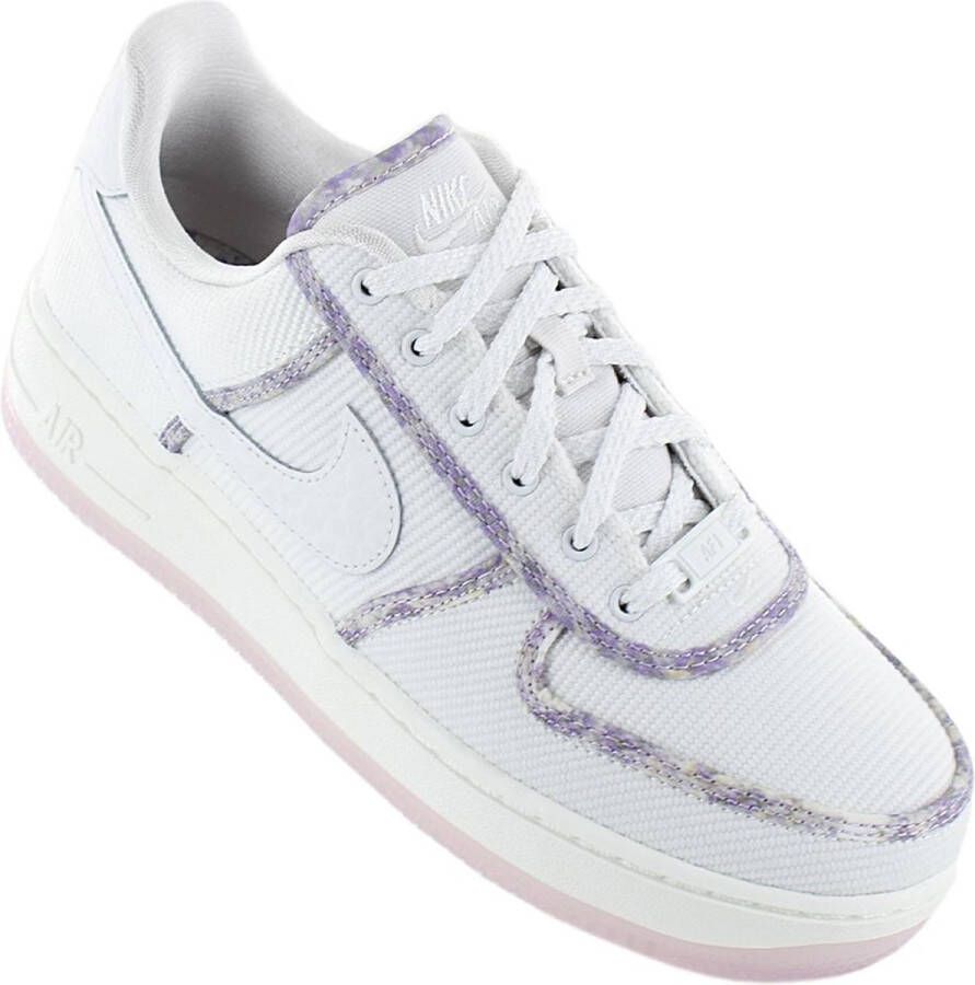 Nike Air Force 1 Low (W) Lavender Dames Sneakers Schoenen Casual Wit DV6136