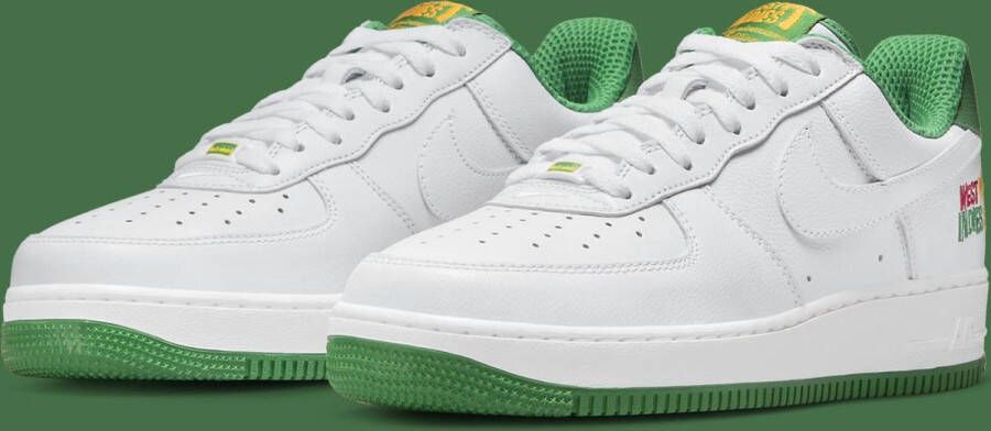 Nike Air Force 1 Low Retro QS Groen Wit West Indies (2022) Sneakers Unisex Doos Zonder Deksel