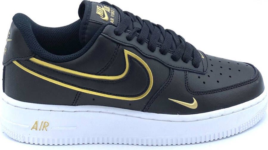 Nike Air Force 1 '07 LV8 Herenschoen Black Metallic Gold White Black Heren