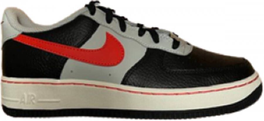 Nike Air Force 1 LV8 EMB (GS) Kindersneakers Zwart Grijs Rood - Foto 2