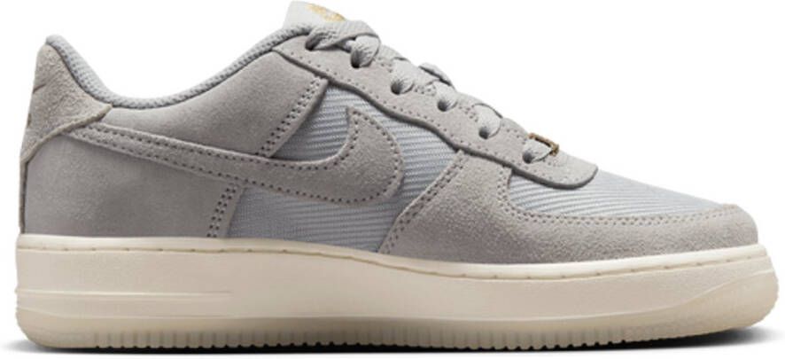 Nike Air Force 1 LV8 GS Light Smoke Grey Sneakers Unisex Grijs Wit