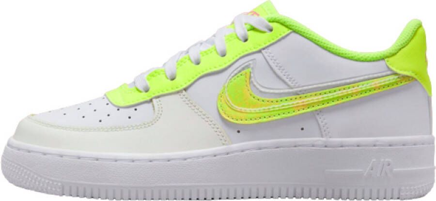 Nike Air Force 1 LV8 (GS) -White Volt