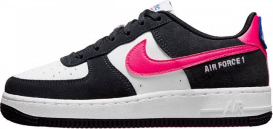 Nike Air Force 1 LV8 Kinderschoenen Off Noir White Off Noir Pink Prime