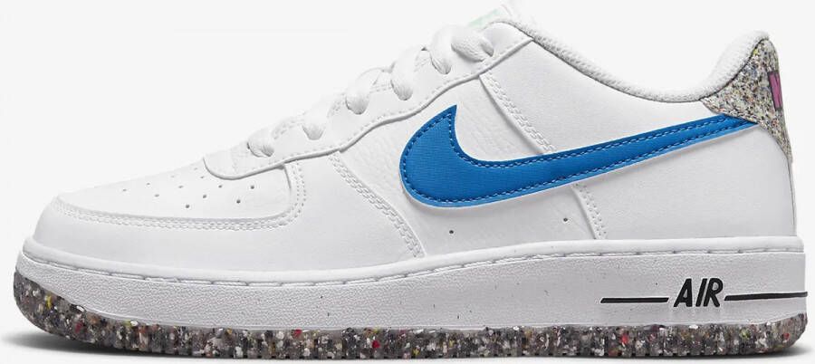 Nike AIR FORCE 1 LV8 Sneakers Wit Blauw