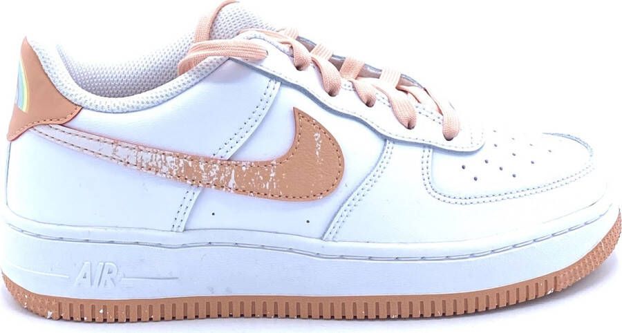 Nike Air Force 1 LV8 Kinderschoenen White Aura Light Madder Root