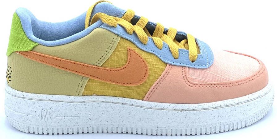 Nike Air Force 1 LV8 Kinderschoenen White Aura Light Madder Root