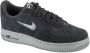 Nike Herenschoenen Air Force 1 Black Cool Grey- Heren Black Cool Grey - Thumbnail 4