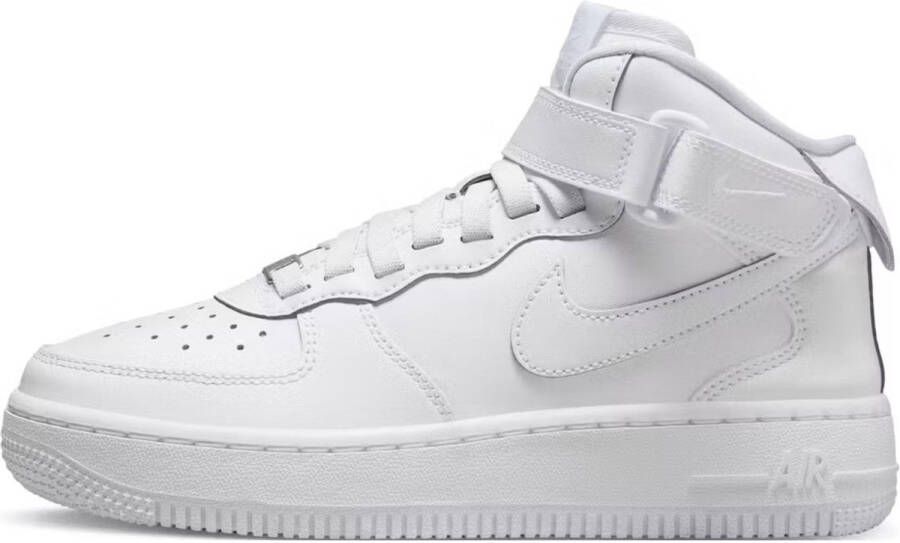 Nike Air Force 1 Mid EasyOn Gs voor Wit Sneakers