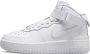 Nike Air Force 1 Mid EasyOn Gs voor Wit Sneakers - Thumbnail 3