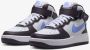 Nike Air Force 1 Mid Junior Burgundy Ash White Royal Pulse Kind Burgundy Ash White Royal Pulse - Thumbnail 1