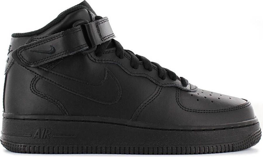 Nike Air Force Mid Le (gs) Basketball Schoenen black black maat: 37.5 beschikbare maaten:37.5