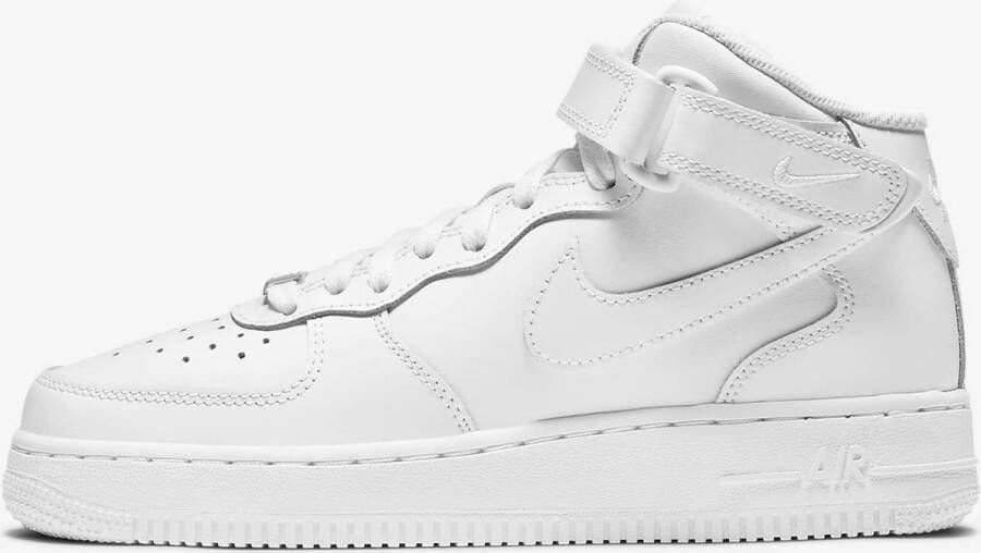 Nike Air Force Mid Le Basketball Schoenen white white maat: 38.5 beschikbare maaten:38.5