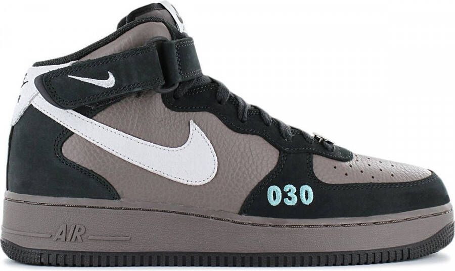 Nike Air Force 1 Mid NH2 Berlin City Heren Sneakers Sportschoenen Schoenen Bruin Zwart DR0296