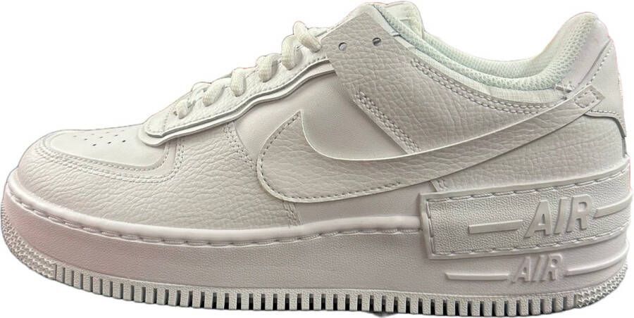 Nike Air Force 1 Platform Dames Sneaker Wit