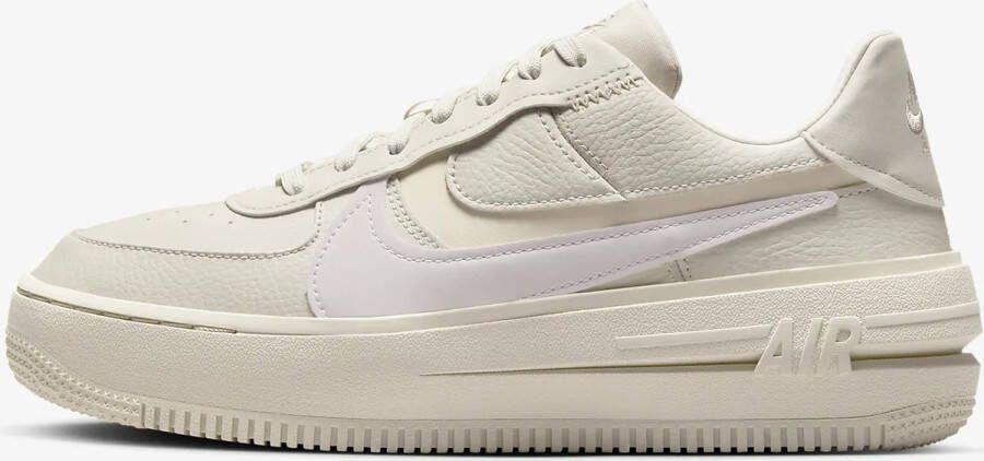 Nike Air Force 1 Platform Damesschoenen Light Orewood Brown Pale Ivory Platinum Violet- Dames Light Orewood Brown Pale Ivory Platinum Violet - Foto 2