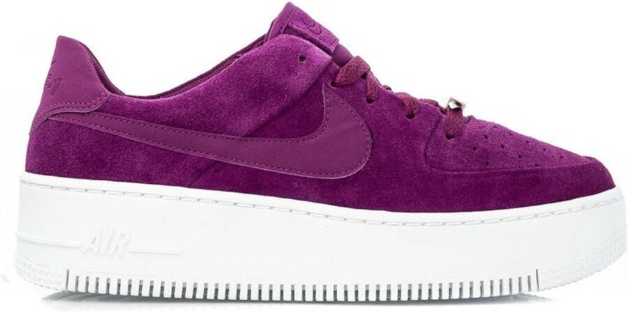 Nike Air Force 1 Sage Low Paars Doos zonder deksel