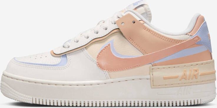 Nike Air Force 1 Shadow Pastel Pink Lila Sneakers Dames Doos Zonder Deksel