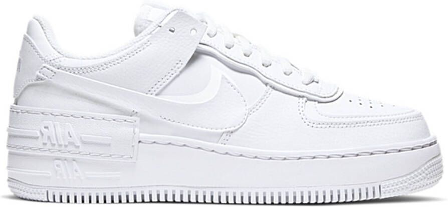 Nike WMNS Air Force 1 Shadow Air Force Shadow in wit formaten: 36.5