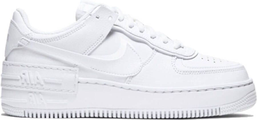 Nike WMNS Air Force 1 Shadow Air Force Shadow in wit formaten: 36.5