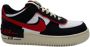 Nike Air Force 1 Shadow University Red Sneakers Unisex Wit Zwart Rood - Thumbnail 1