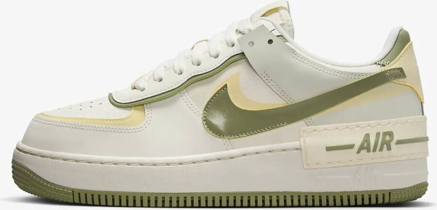Nike Air Force 1 Shadow Sail Alabaster Pale Ivory Oil Green- Sail Alabaster Pale Ivory Oil Green
