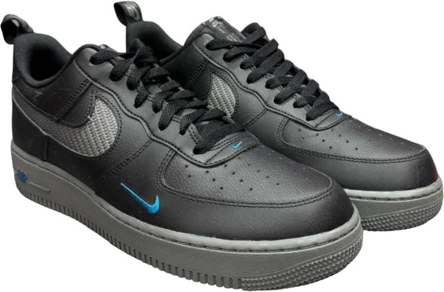 Nike Air Force 1 '07 LV8 J22 sneaker zwart wit grijs