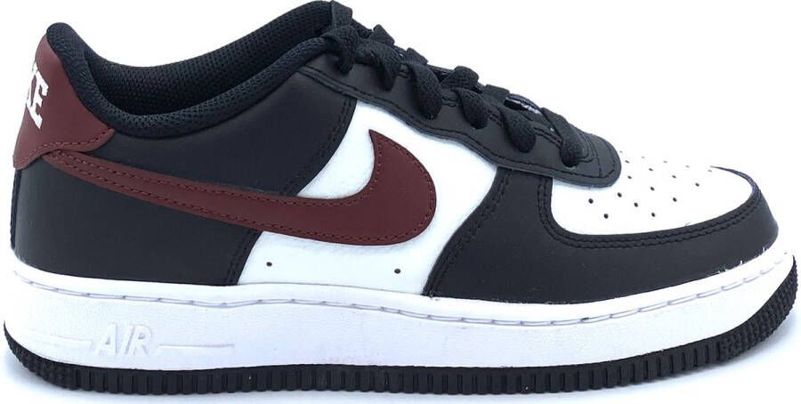 Nike Kinderschoenen Air Force 1 Black Summit White White Dark Team Red Black Summit White White Dark Team Red - Foto 2