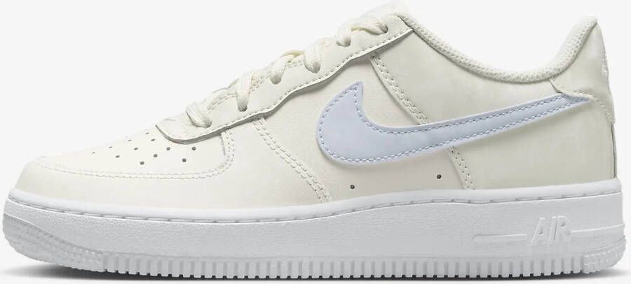 Nike Air Force 1 Sneakers Dames Pale Ivory Sea Glass Wit