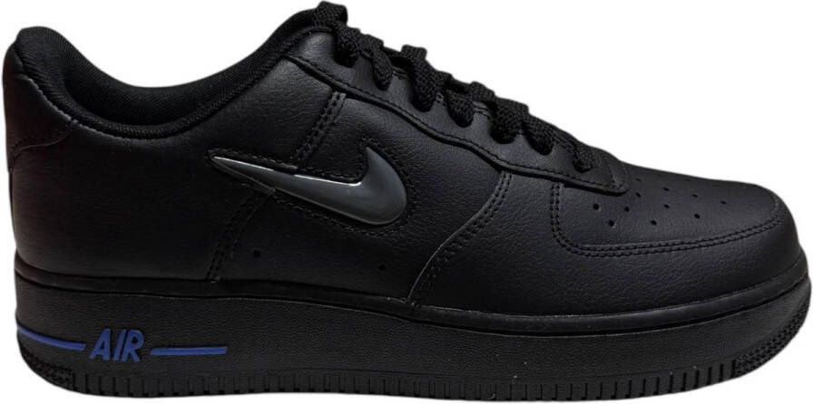 Nike AIR force 1 Sneakers Mannen Zwart Blauw