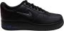 Nike Air Force 1 Low Jewel Heren Sneakers Schoenen Leer Zwart CT3438 - Thumbnail 4