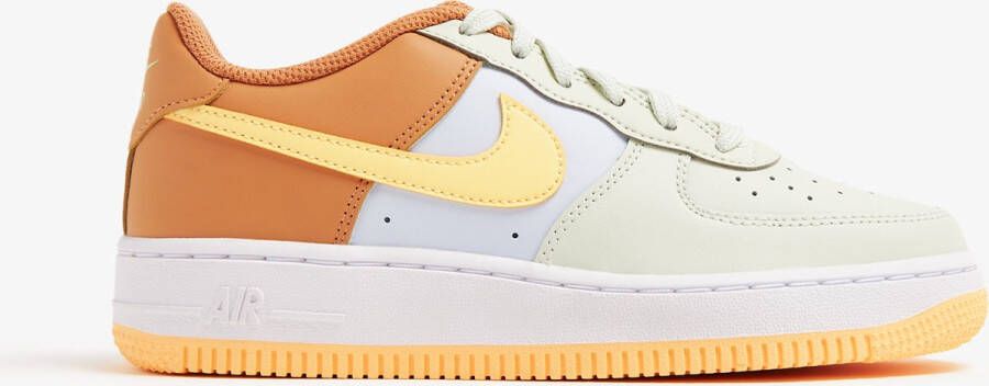 Nike Air Force 1 (gs) Basketball Schoenen sea glass melon tint football grey maat: 40 beschikbare maaten:36.5 37.5 38.5 39 40