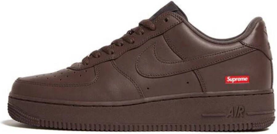 Nike Air Force 1 Supreme Brown CU9225 Sneakers Unisex