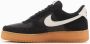 Nike Air Force 1 Low '07 LV8 Zwart Wit Gum Sneakers Heren Doos Zonder Deksel - Thumbnail 1