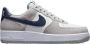 Nike Air Force 1 Low '07 Light Smoke Grey Midnight Navy FD9748 - Thumbnail 5
