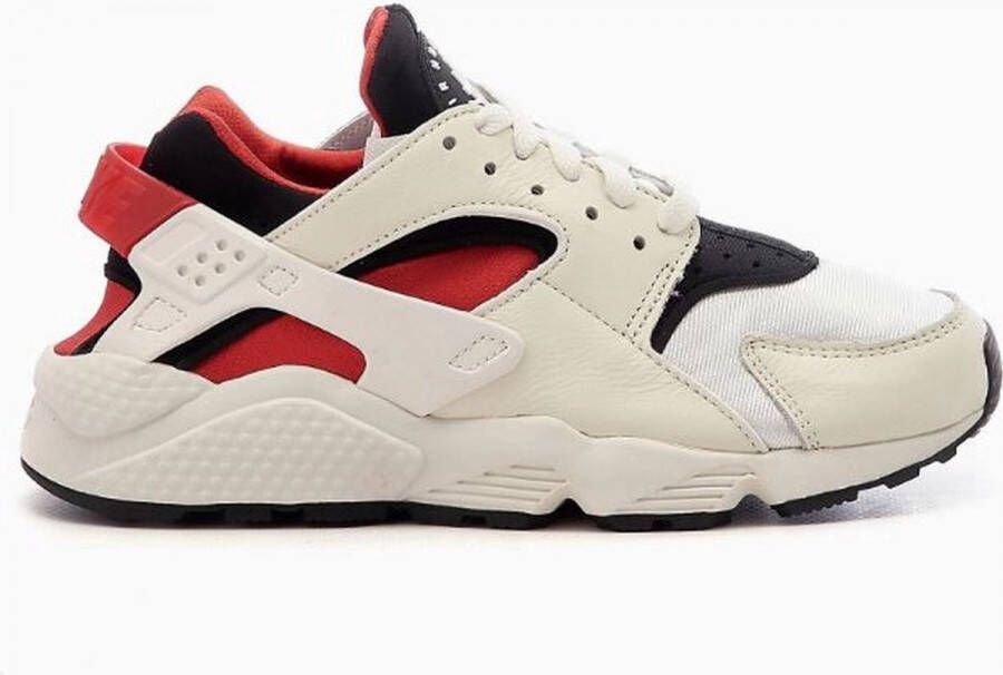 Nike Air Huarache Creme Rood Sneakers