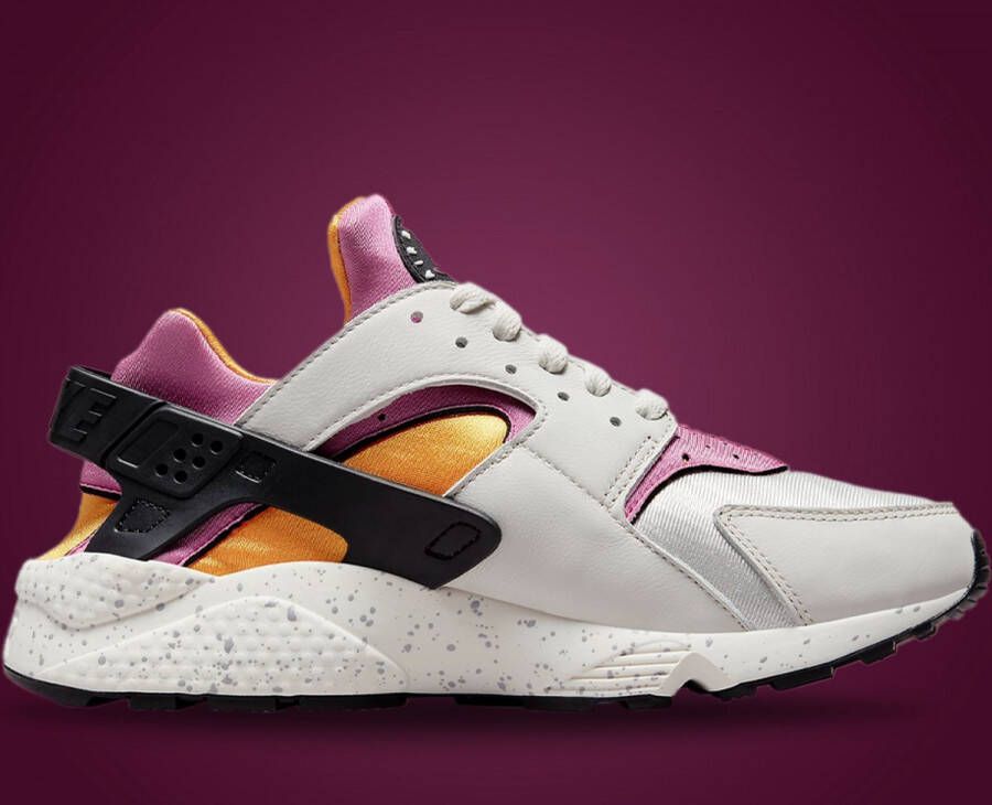 Nike Air Huarache Light Bone University Gold Black Lethal Pink - Foto 2