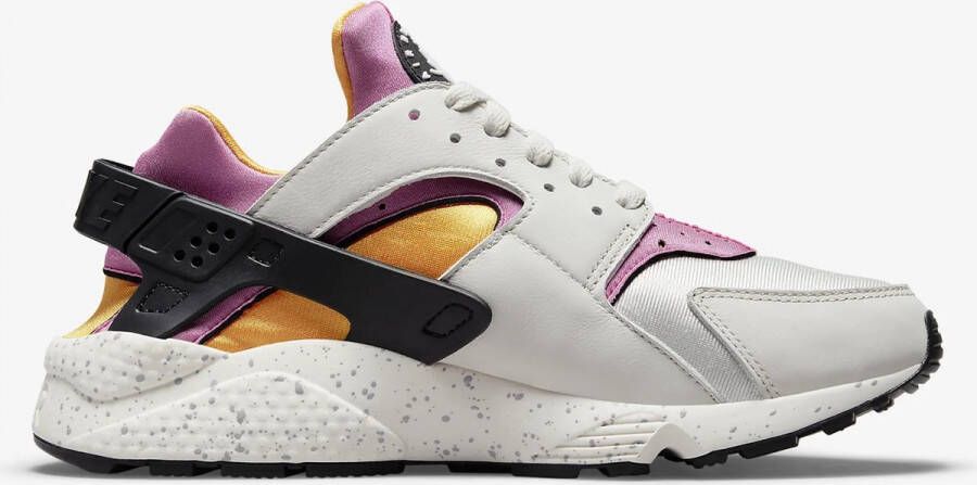 Nike Air Huarache Light Bone University Gold Black Lethal Pink