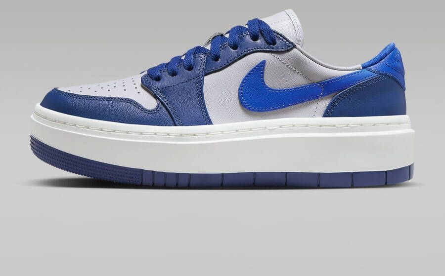 Nike Air Jordan 1 Elevate Low Sneakers Blauw Grijs Wit