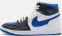 Nike Jordan 1 Mid High MM Sneakers Wit Blauw Zwart - Thumbnail 4