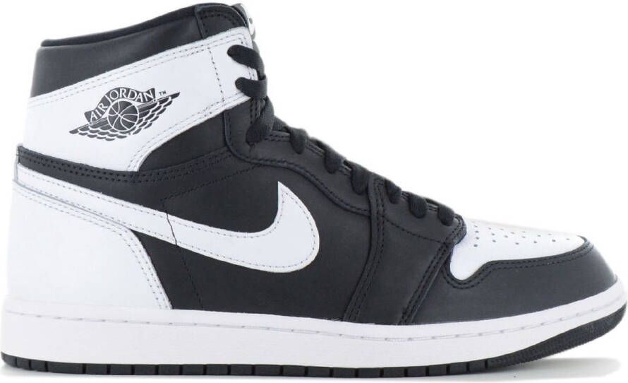 Nike Air Jordan 1 High OG Black White Sneakers Mannen Zwart Wit
