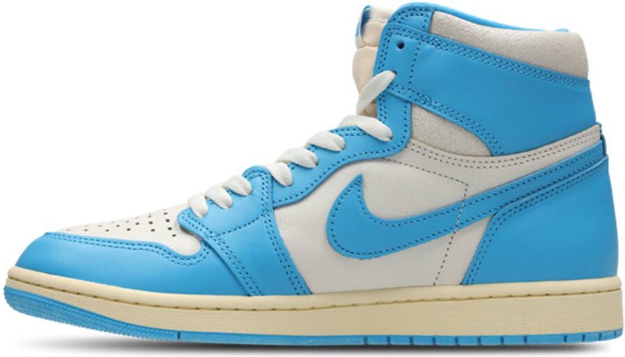 Jordan Air 1 High OG UNC Reimagined Men blauw Schoenen