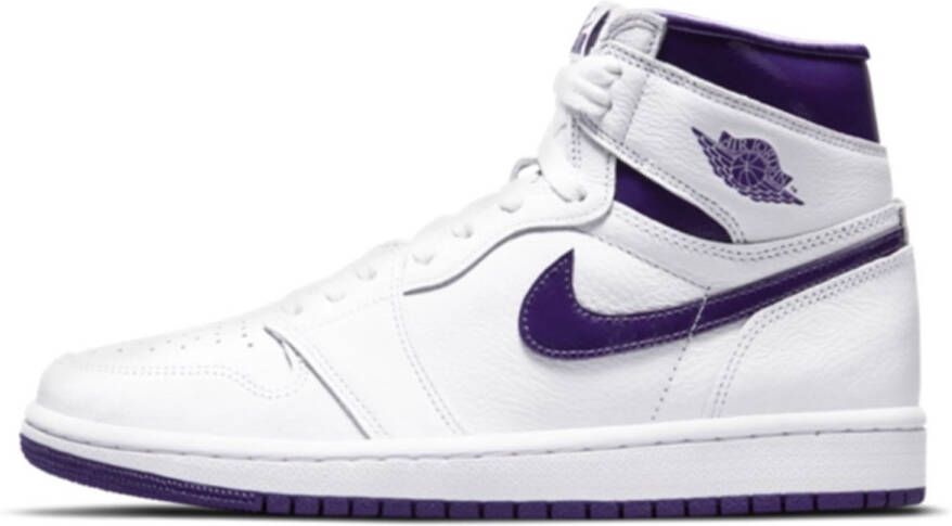 Nike Air Jordan 1 High OG 'White Court Purple' Woman CD0461 151 sneakers hoog paars wit