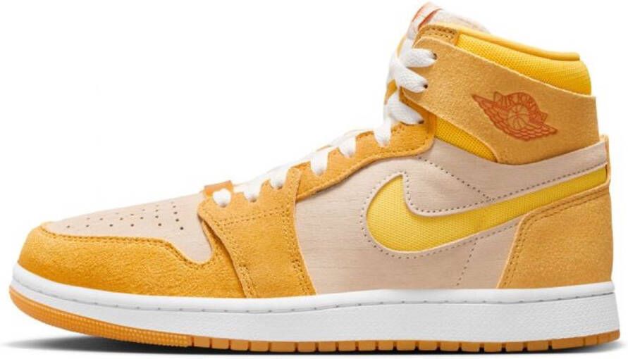 Jordan Air 1 Zoom CMFT 2 Yellow Ochre Pale Vanilla Safety Orange Tour Yellow- Yellow Ochre Pale Vanilla Safety Orange Tour Yellow