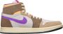 Nike Air Jordan 1 High Zoom Air CMFT 2 Palomino Wild Berry DV1307-205 Kleur als op foto Schoenen - Thumbnail 1