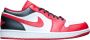 Jordan Wmns Air 1 Low Basketball Schoenen white gym red black sail maat: 37.5 beschikbare maaten:36.5 37.5 38.5 39 40.5 41 42 - Thumbnail 1