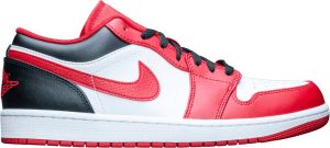 Jordan Air 1 Low White Gym Red Black Gym Red Black Schoenmaat 48 1 2 Sneakers 553558 163