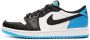 Jordan Air 1 Retro Low Og White Dk Powder Blue Black Schoenmaat 38 1 2 Sneakers CZ0790 104 - Thumbnail 1