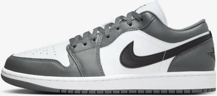 Nike Dunk Nike Air Jordan 1 Low Sneaker Unisex Wit Zwart Grijs LET OP! Doos Zonder Deksel