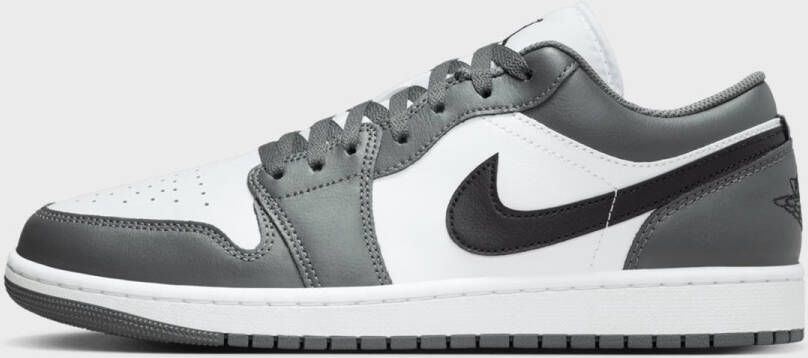 Nike Dunk Nike Air Jordan 1 Low Sneaker Unisex Wit Zwart Grijs LET OP! Doos Zonder Deksel