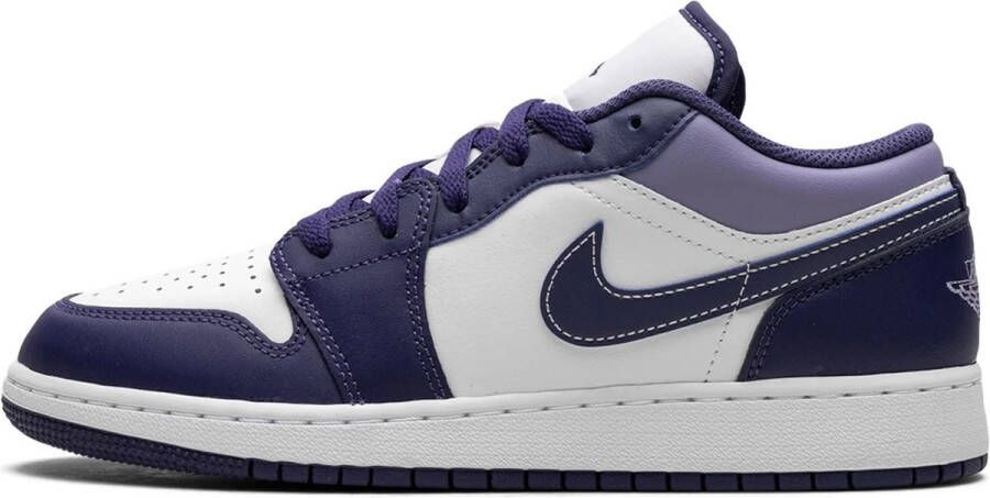 Nike Air Jordan 1 Low GS Sky J Purple Sneakers Dames Wit Paars